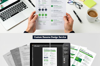 write,design a professional CV, resume formatting, and custom cover