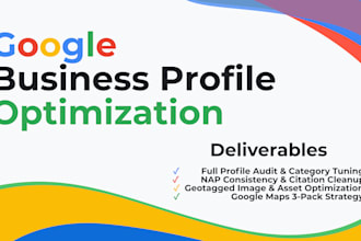 do google business profile seo for maps ranking
