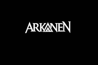 design cinematic arkanen mythic brutal fantasy logo