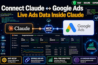 set up google ads mcp integration with claude ai analyze live data analysis