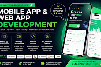 build a bubble io web app, saas, CRM, mvp  or marketplace