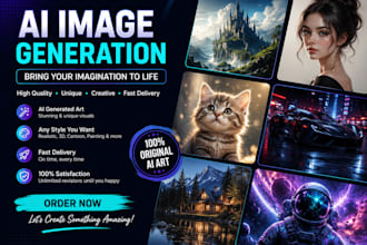 create stunning ai images and custom artwork