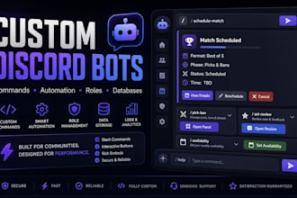 create a custom discord bot for your server