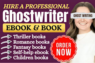ghostwriting ebook ghost writer fiction book writing non fiction