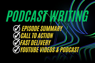 provide topic research for your podcast