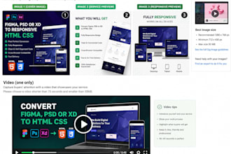 build a responsive HTML CSS landing page