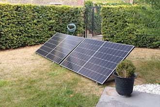 assess your power bill and design a plug and play solar system with battery