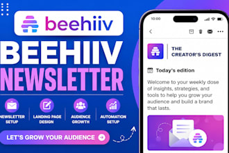 setup beehiiv newsletter beehii expert beehiiv newsletter beehiiv landing page