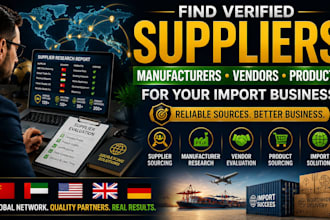 source suppliers, manufacturers, vendors and products for import