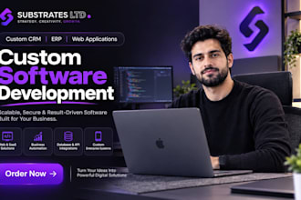 develop custom web applications, saas, crm, erp ai software as a mern dev