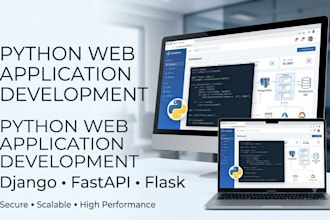 develop a custom python web application for your business