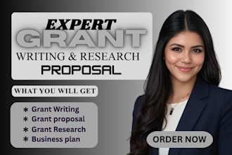 provide expert grant writing and grant research