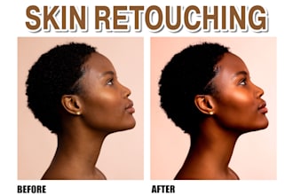do skin retouching, wedding and portrait photo retouching