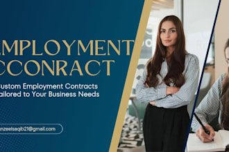 write a clear and professional employment contract