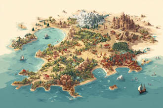 create a custom vector map