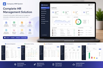 develop custom web application and business application