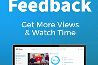 review your youtube video and give feedback for growth