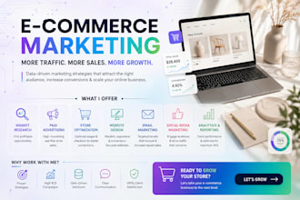 grow your ecommerce business with SEO, web design, marketing