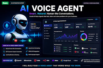 custom ai agent ai voice agent  n8n automation expert