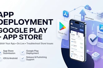 publish your app to app store and play store