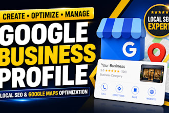 create and optimize google business profile for local SEO