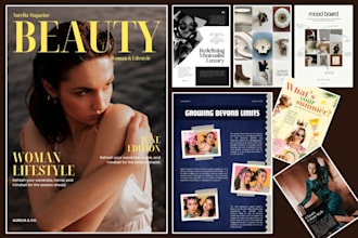 design catalog, magazine, booklet, newsletter and flyer layouts