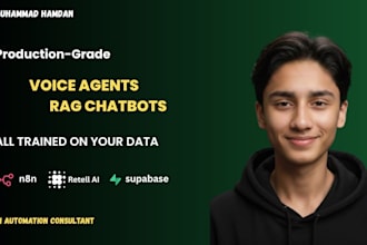 build custom ai voice agents and rag agents for your biz