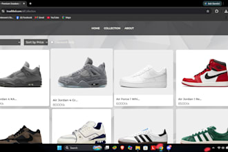 build you a ecommerce website for your buisness
