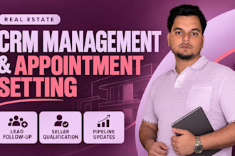 provide real estate CRM management and appointment setting