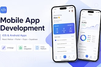 develop a modern cross platform mobile app