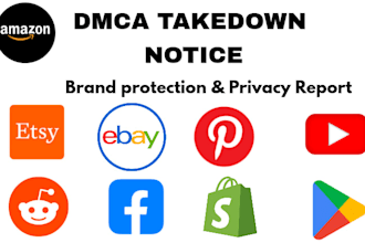 remove copyright, infringing, leaked content under dmca takedown