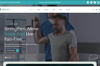 design wix acupuncture website holistic clinic wellness therapy website design