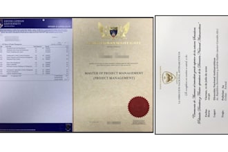 prepare high school diploma transcript certificate university college degree
