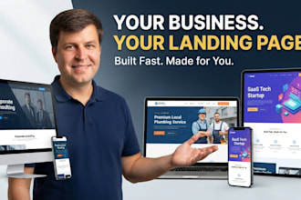 create a professional small business website fast