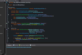 develop a secure java spring boot rest API