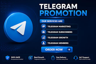 do telegram promotion increase telegram members and subscribers