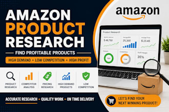do amazon product research and competitor analysis