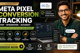 setup meta pixel conversion tracking, capi, ga4, and gtm expertly