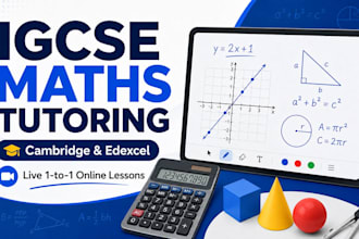 provide expert online igcse mathematics tutoring
