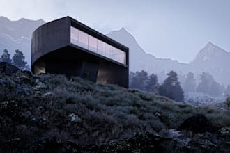 create photorealistic exterior architectural renderings