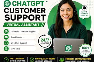 be your chatgpt customer support virtual assistant