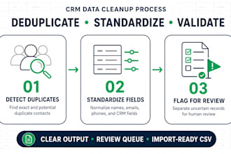 clean deduplicate, and prepare your CRM data for hubspot import
