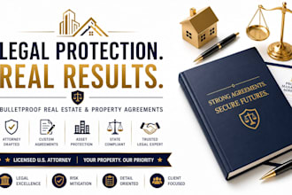 draft a complete property management legal contract package