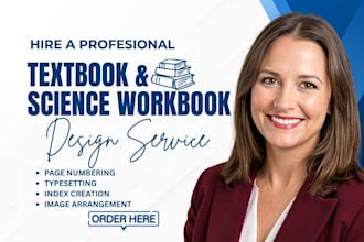 do textbook science workbook science book formatting layout design
