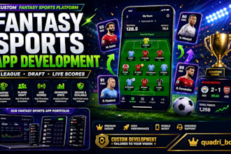 develop fantasy sports app website fantasy league platform