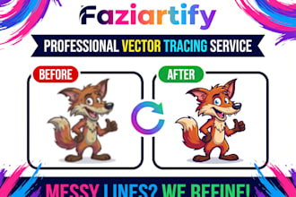 do vector tracing and convert image to vector svg