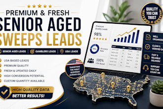 give you first hit sweeps leads, senior aged leads, gamblers leads, USA leads