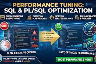 optimize and tune your complex sql queries