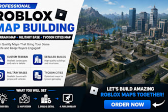 make roblox map building, terrain map, roblox military base, tycoon cities map