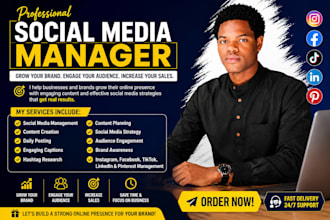 social media marketing manager social media content creator social media manage